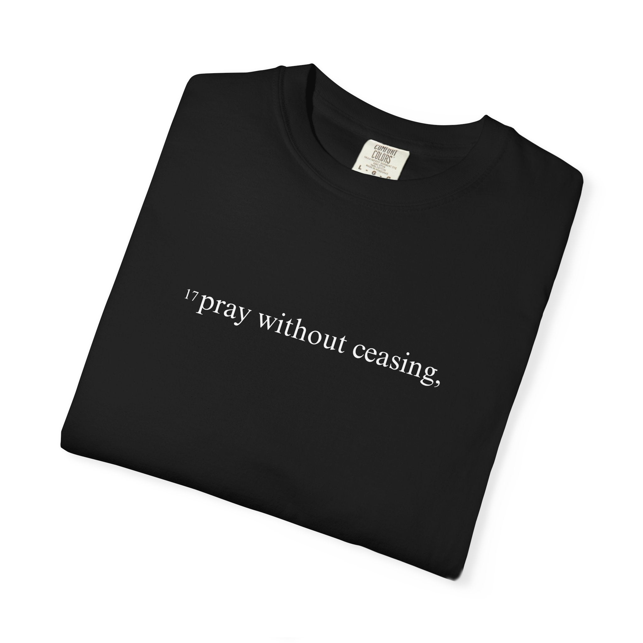 1 THESSALONIANS 5:17