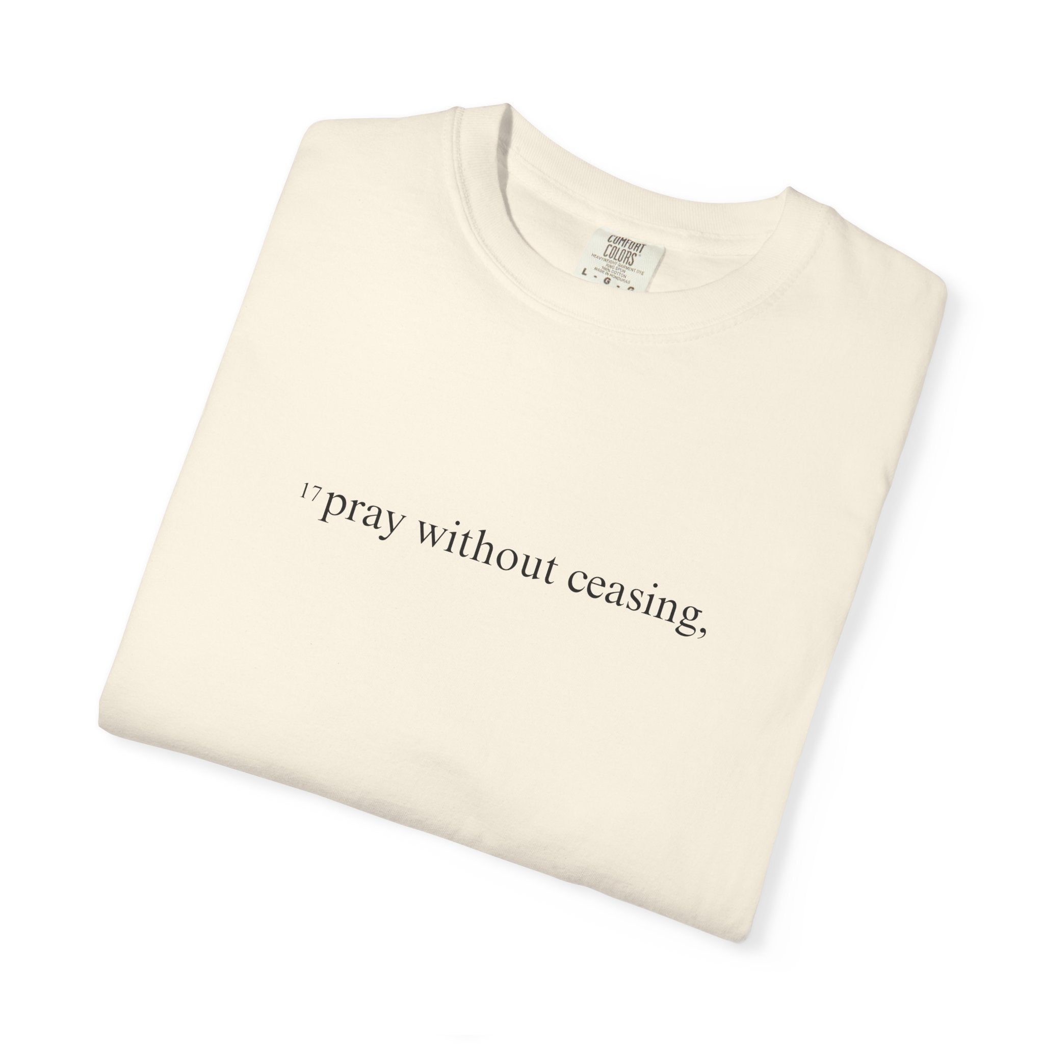 1 THESSALONIANS 5:17